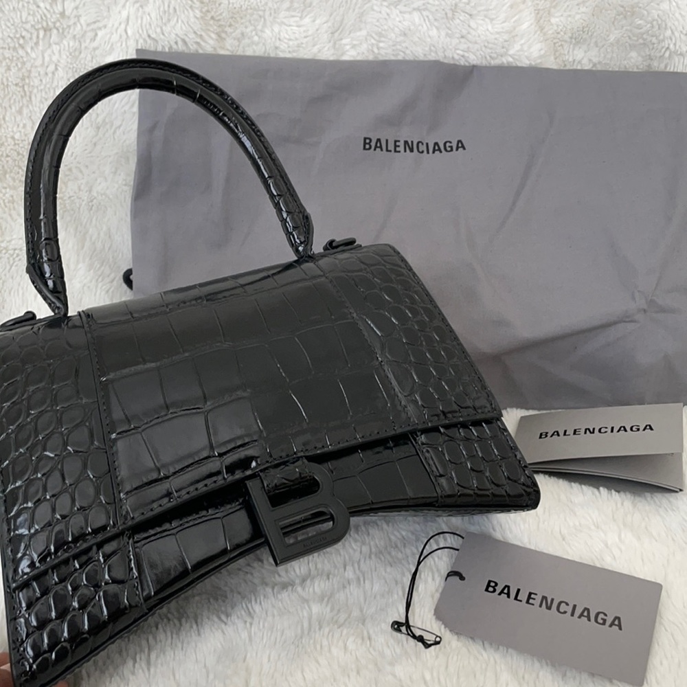 Balenciaga hourglass top handle bag - Picture 1 of 12